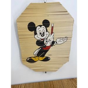Disney Mickey Mouse Wind Spinner  Decoration Bamboo  Rotating Spinner